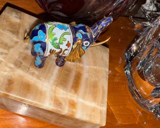 Cloisonne Elephant