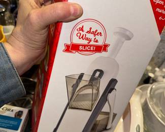 Mandolin slicer gizmo