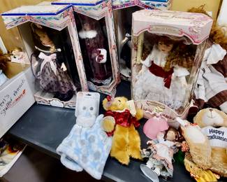 Lots of dolls