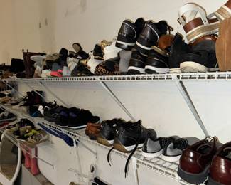 Oodles of shoes inc designer ladies (6-6 1/2), children’s, and men’s