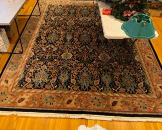 Gorgeous room sized rugs mostly Asian, one Turkish