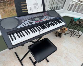 Casio LK-50 keyboard Key Lighting System with new Song Bank Tunes