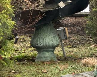 BirdBathb with some damage