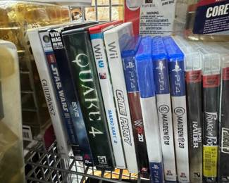 $1 DVD/CD!  $3 Blue-Ray! $3 Games.  Some New.  Over 500 to pick from!