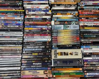 $1 DVD/CD!  $3 Blue-Ray! $3 Games.  Some New.  Over 500 to pick from!