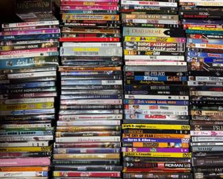 $1 DVD/CD!  $3 Blue-Ray! $3 Games.  Some New.  Over 500 to pick from!