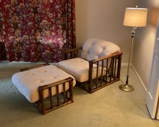 COOL CHAIR AND OTTOMAN 