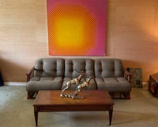 THE PAINTING WAS PAINTED BY A FAMILY MEMBER.  VERY UNIQUE 