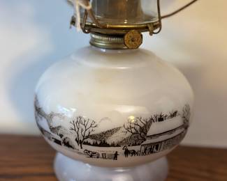 The lamp that says “it’s winter…