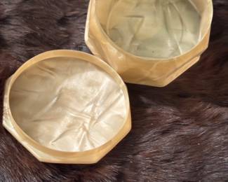 Trinket box with detached top