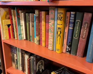 1967 The Twilight of Magic by Hugh Lofting, Heritage Press 1941 Alice's Adventures In Wonderland by Lewis Carroll, 1907 Ozma of Oz by L. Frank Baum Illustrated by John R. Neill, The 13 Clocks Novel by James Thurber, Grime’s and Andersen’s Fairy Tales illustrated by Krefeld and Szyk