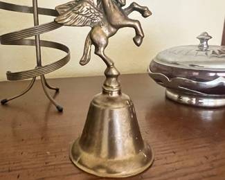 Brass Pegasus Bell