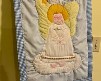 Hanging Angel Themed Quilt