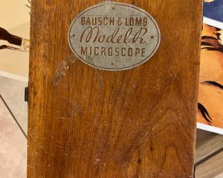 Bausch and Lomb Model R Microscope
