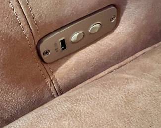 Comfort Design Tan Leather Recliner