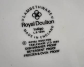 Royal Doulton Indigo Dishes
