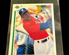 Incredible Rare & Vintage 1991 Upper Deck Michael Jordan Chicago White Sox SP1 Major League Baseball Trading Card
