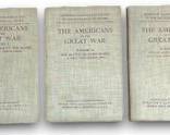 Michelin Illustrated Guides To The Battlefields (1914-1918): The Americans In The Great War, Three Volumes (Hardcover, 1920)
