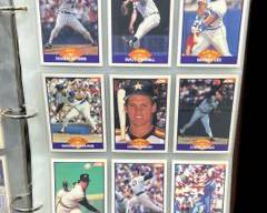 Large Vintage Card Album Collection of 1989 Score Major League Baseball Trading Cards
