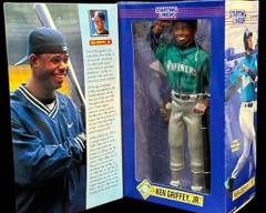 Vintage NIB 1997 Starting Lineup Ken Griffey Jr. Major League Baseball Fully Posable Action Figure in Original Box ararityauctions.com sport auction ending Dec. 15th
