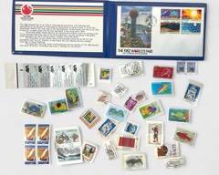 U.S. Stamp Collection: 1982 Worlds Fair, Bahamas, Navajo Art
