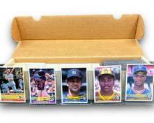 Fantastic Vintage Box Set Collection of 1984 Donruss Major League Baseball Trading Cards
