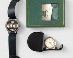 Hilser Quartz Pocket Watch & World Time Quartz Wristwatch
