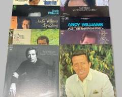 Lot of Ten Vintage Andy Williams Vinyl Record LPs Love Story, Youve Got A Friend, Get Together with, Bornfree, Love Theme From The Godfather, Danny Boy, The Way We Were

