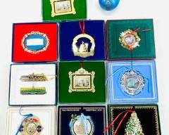 The White House Historical Association Assorted Christmas Ornaments In Original Boxes
