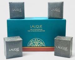 5 Vintage Lalique Boxes empty boxes
