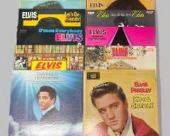 Lot of 10 Vintage Elvis Vinyl Record LPs His Hand in Mine, King Creole, Recorded Live on Stage In Memphis, For Everyone, Cmon Everybody, Sing Hits From his Movies, Thats the Way it is, Lets Be Friends Loving You, Almost In Love
