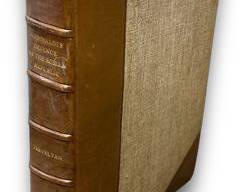 Antique 1907 Leather Bound Book Novel; Garibaldi's Defence of the Roman Republic By George Macaulay Trevelyan
