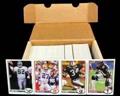 Fantastic Vintage Complete Box Set Collection of 1991 Upper Deck National Football League Trading Cards
