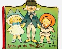 Antique Lets Go To The Zoo Written And Illustrated By Grace G. Drayton. Published By Duffield & Company, New York. Copyright 1914. Wonderful Illustrations
