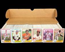 Massive Vintage Box Set Collection of 1981 Donruss Major League Baseball Trading Cards
