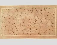 Gorgeous Large Nepalese Wool Area Rug with Leaf Motif
