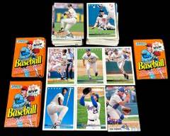 Vintage Collection of UNOPENED 1990 Donruss and 1993 Upper Deck Major League Baseball Trading Cards and Puzzles
