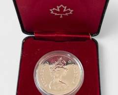 1979 Canada 50% Silver Dollar Coin In Box
