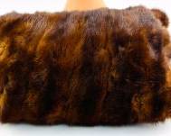 Vintage Mink Fur Hand Muff Glove

