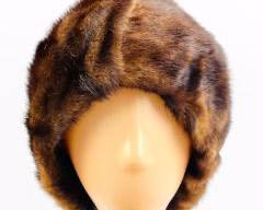 Vintage Luxurious Mink Fur Hat
