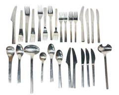 Dalia Spain Mid Century Modern MCM Stainless Flatware
