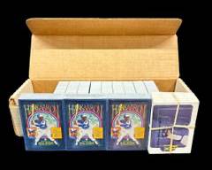 Vintage UNOPENED Box Set Collection of 1986 Major League Baseball Trading Cards and Puzzle
