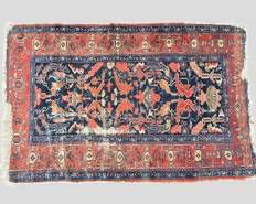 Fabulous Antique Persian Wool Hand Knotted Area Rug
