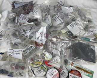 Mystery lot of costume jewelry supplies