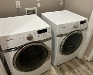  400 for the pair .Samsung washer and dryer . Both work perfectly 
