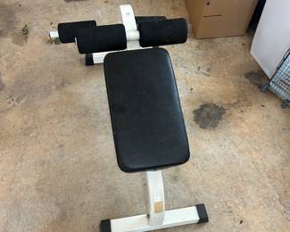 Workout bench 