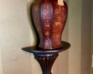 Decorative Ginger Jars by Sadek Imports Lidded Tole Jar Asian Motif