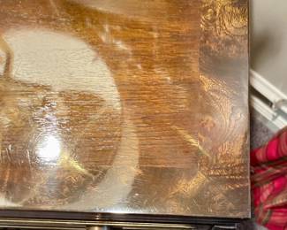 Mastercraft Bar with Burl wood--amazing beautiful