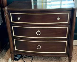 Caracole Bedroom Suite, like new--perfect condition the entire set Chest on Chest, bedside tables and King bed used one time.