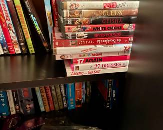 Large collection of DVDs